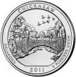 Chickasaw National Recreation Area Quarter – Image from US Mint